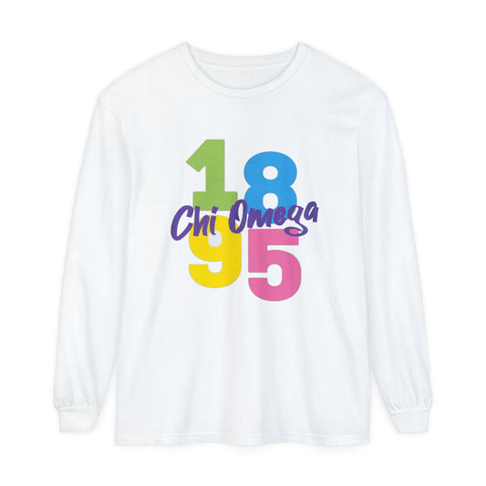 Chi Omega 1895 Long Sleeve T-Shirt