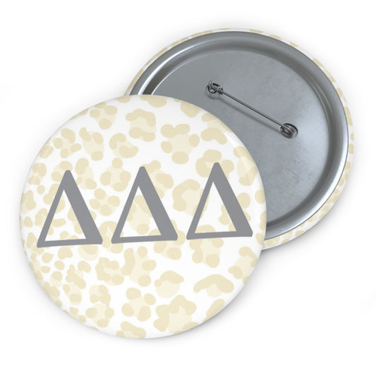 TRI DELTA CHEETAH Button