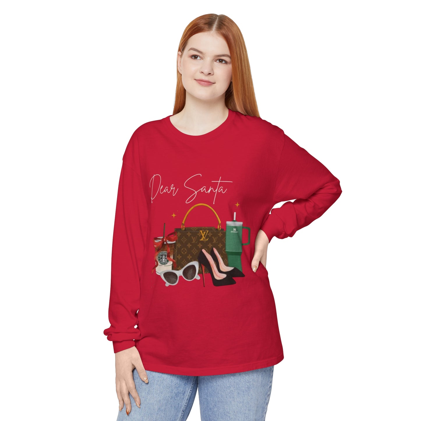 “Luxury Gifts,” Holiday Long Sleeve T-Shirt