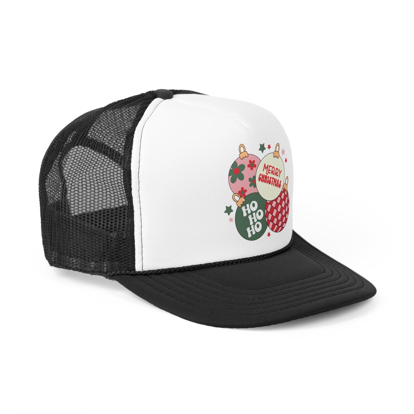 “Christmas Balls, “ Holiday Trucker Cap