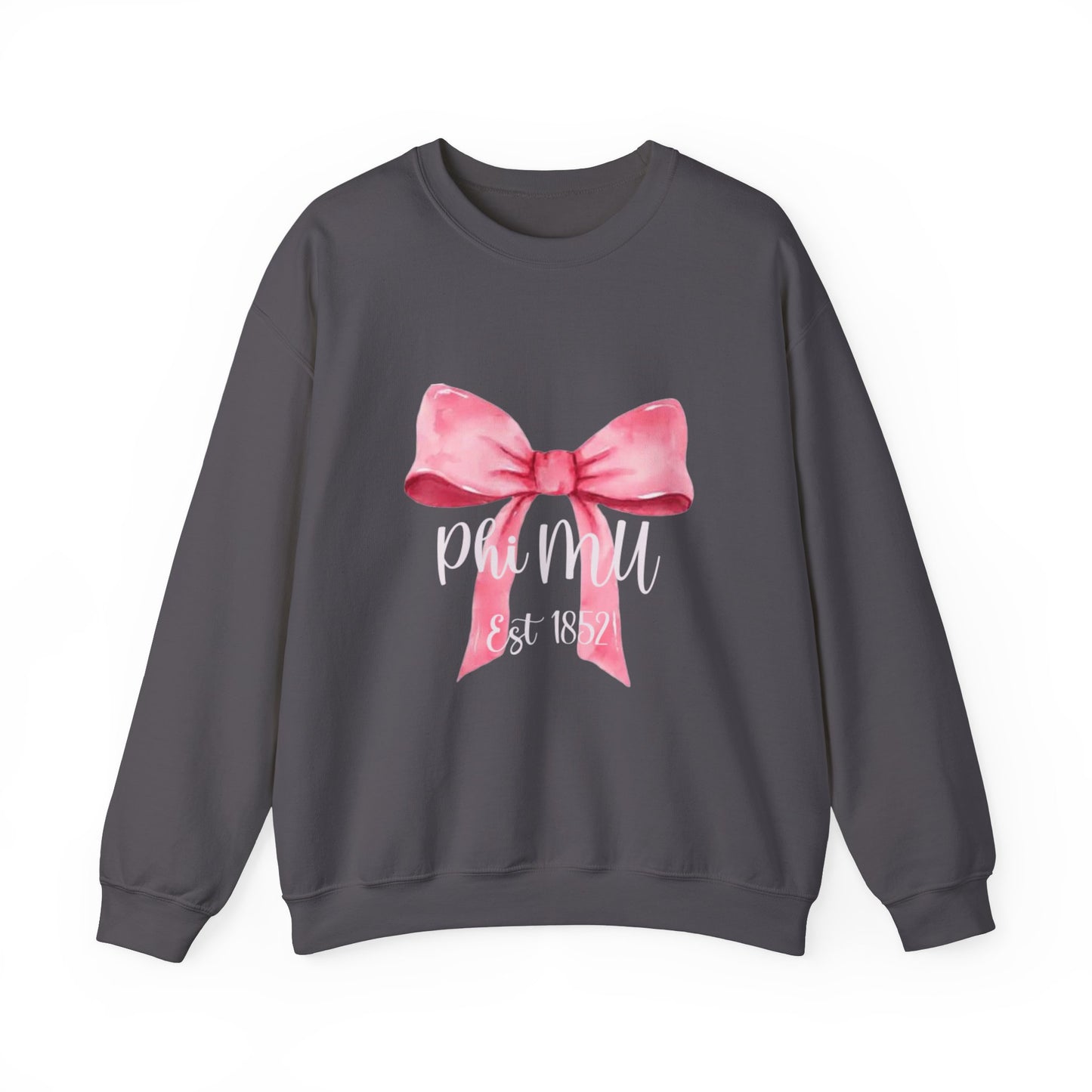 PHI MU BOW Unisex Crewneck Sweatshirt