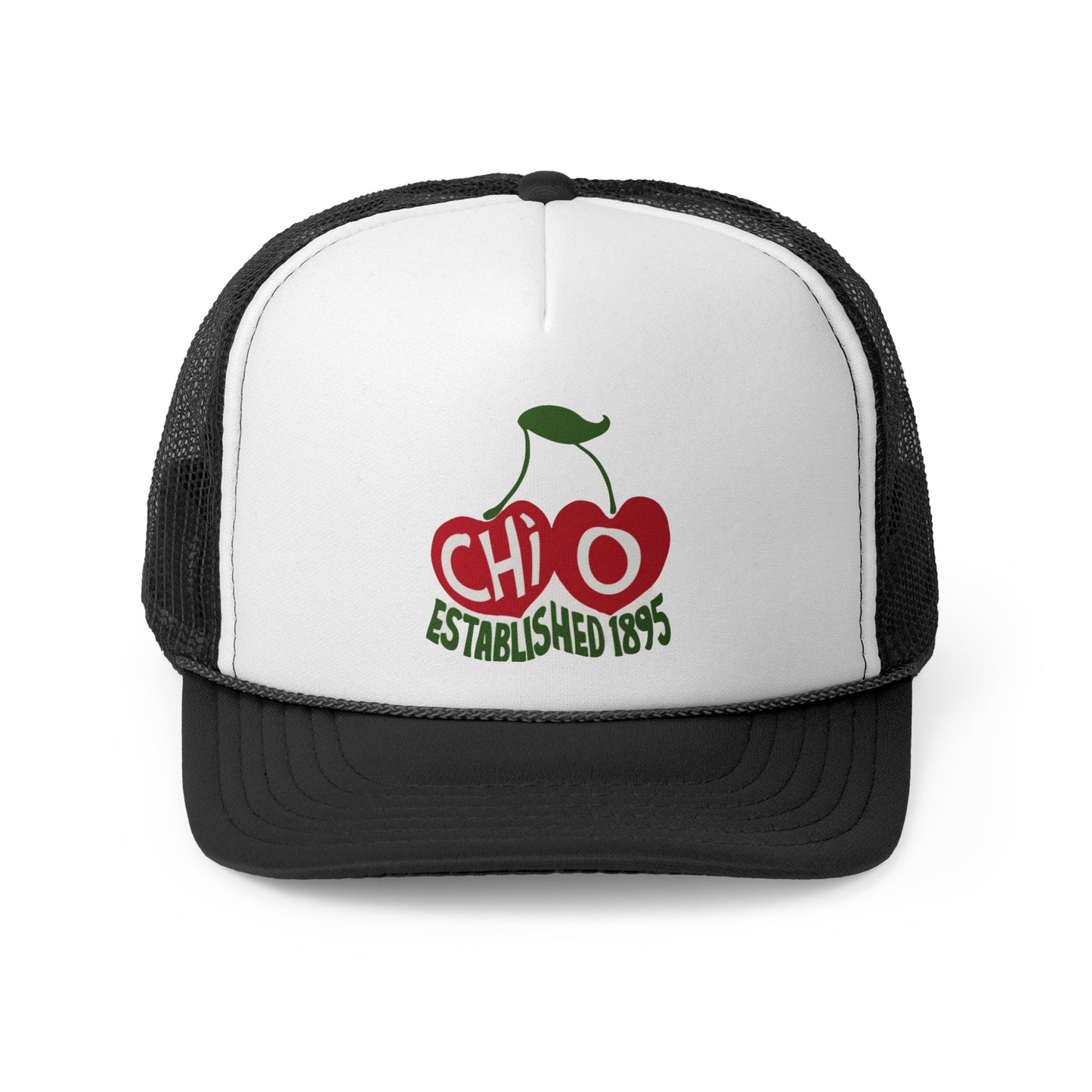 Chi O Cherry Trucker Cap