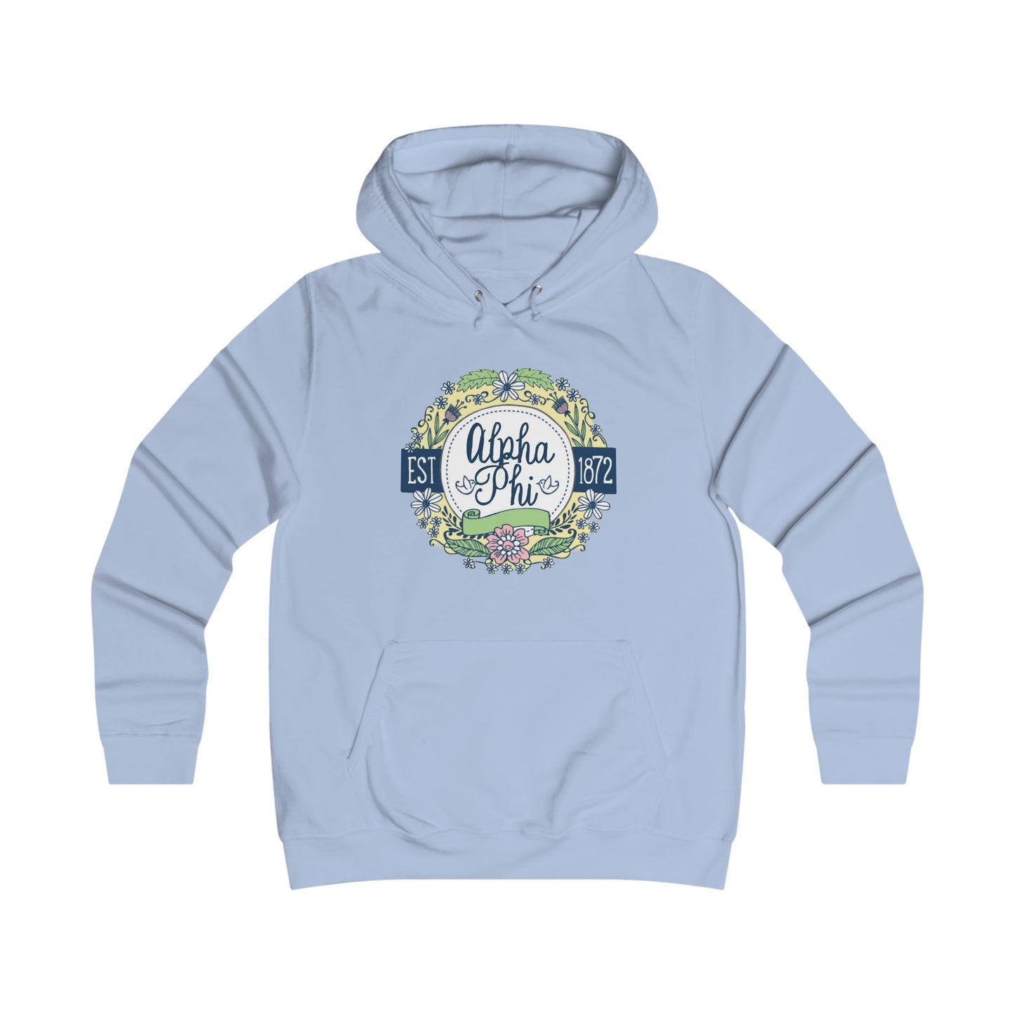 ALPHA PHI Girlie College Hoodie