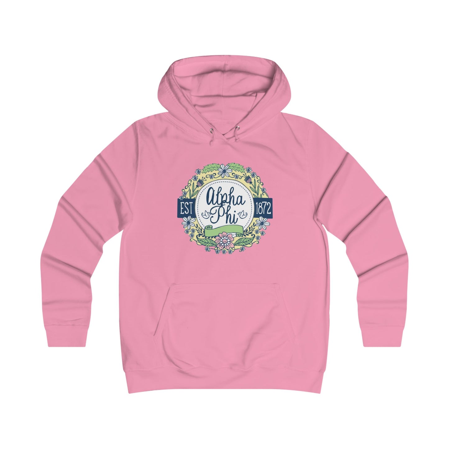 ALPHA PHI Girlie College Hoodie