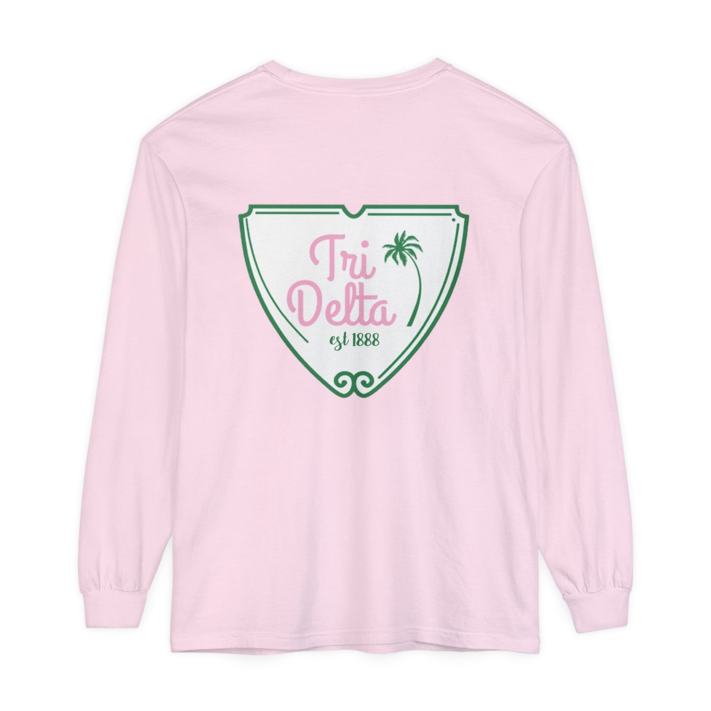 Tri Delta Beverly Hills  Long Sleeve T-Shirt