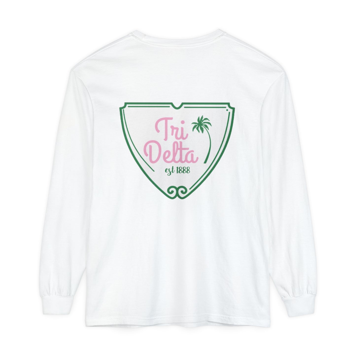 Tri Delta Beverly Hills  Long Sleeve T-Shirt