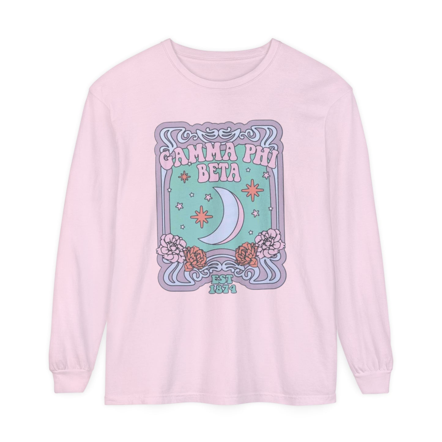 Gamma Phi Beta Rocker Long Sleeve T-Shirt