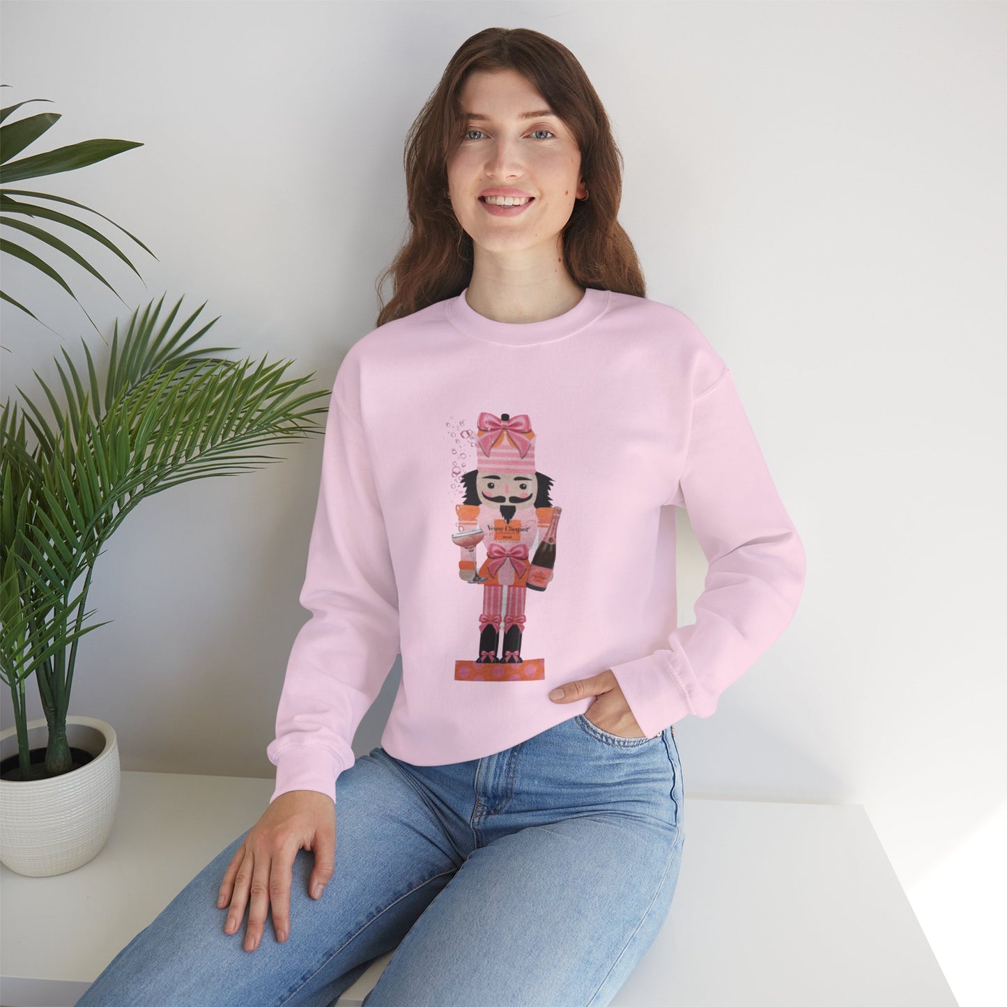 “Bougie Nutcracker,” Holiday Sweatshirt