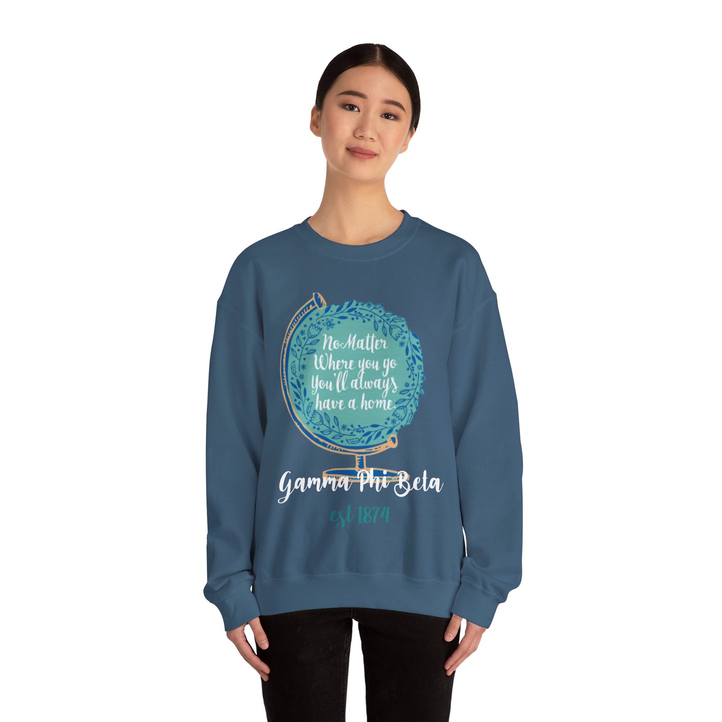 Gamma Phi Beta Home Sweatshirt