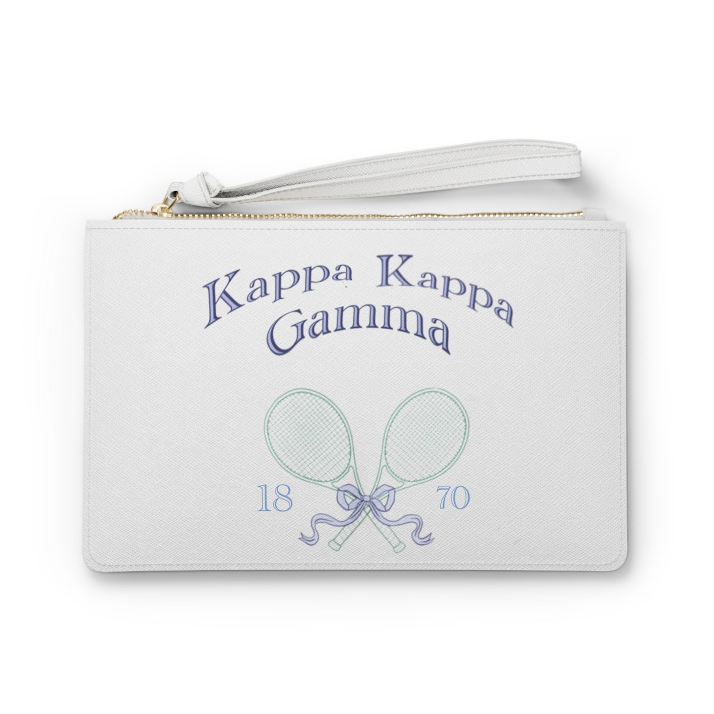 Kappa Kappa Gamma Tennis Clutch Bag