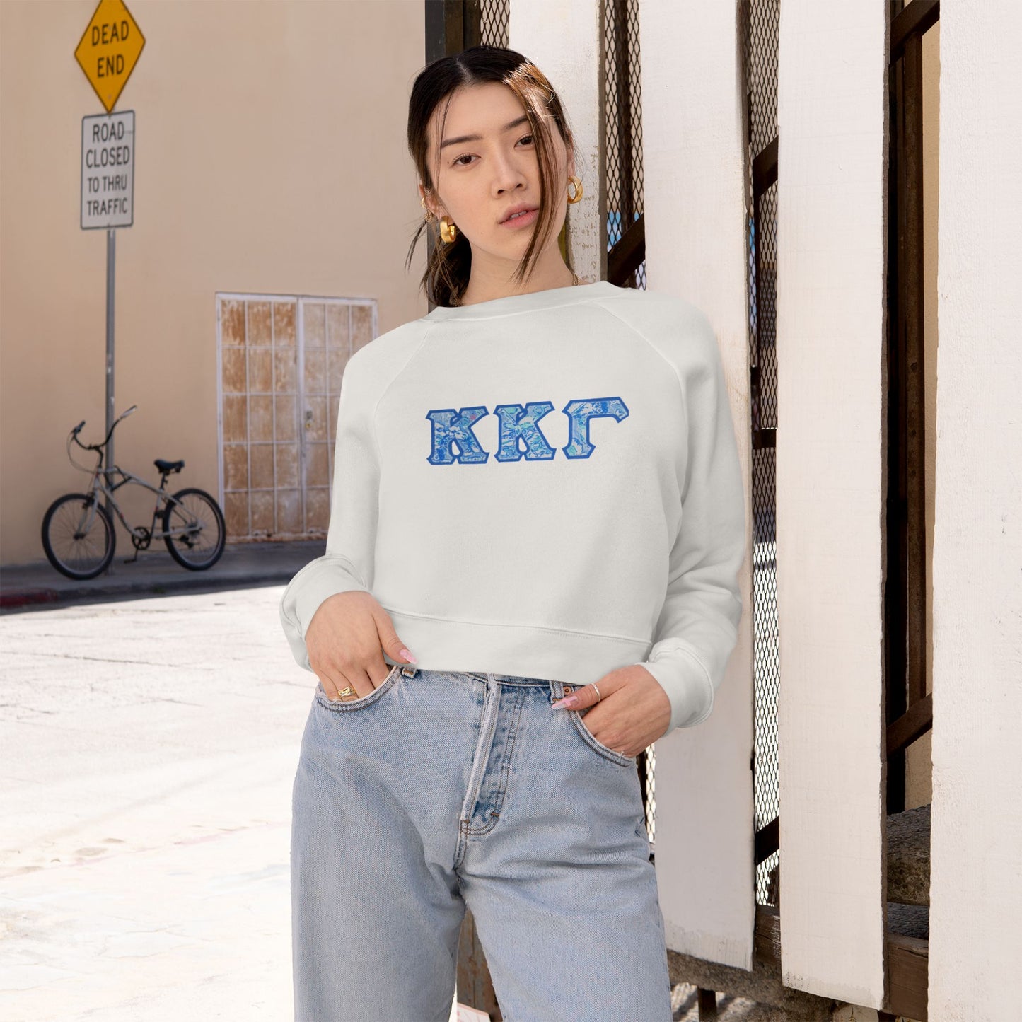 KAPPA KAPPA GAMMA Women's Cropped Fleece Pullover