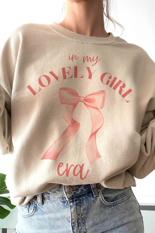 IN MY LOVELY GIRL ERA Valentine Graphic Sweatshirt