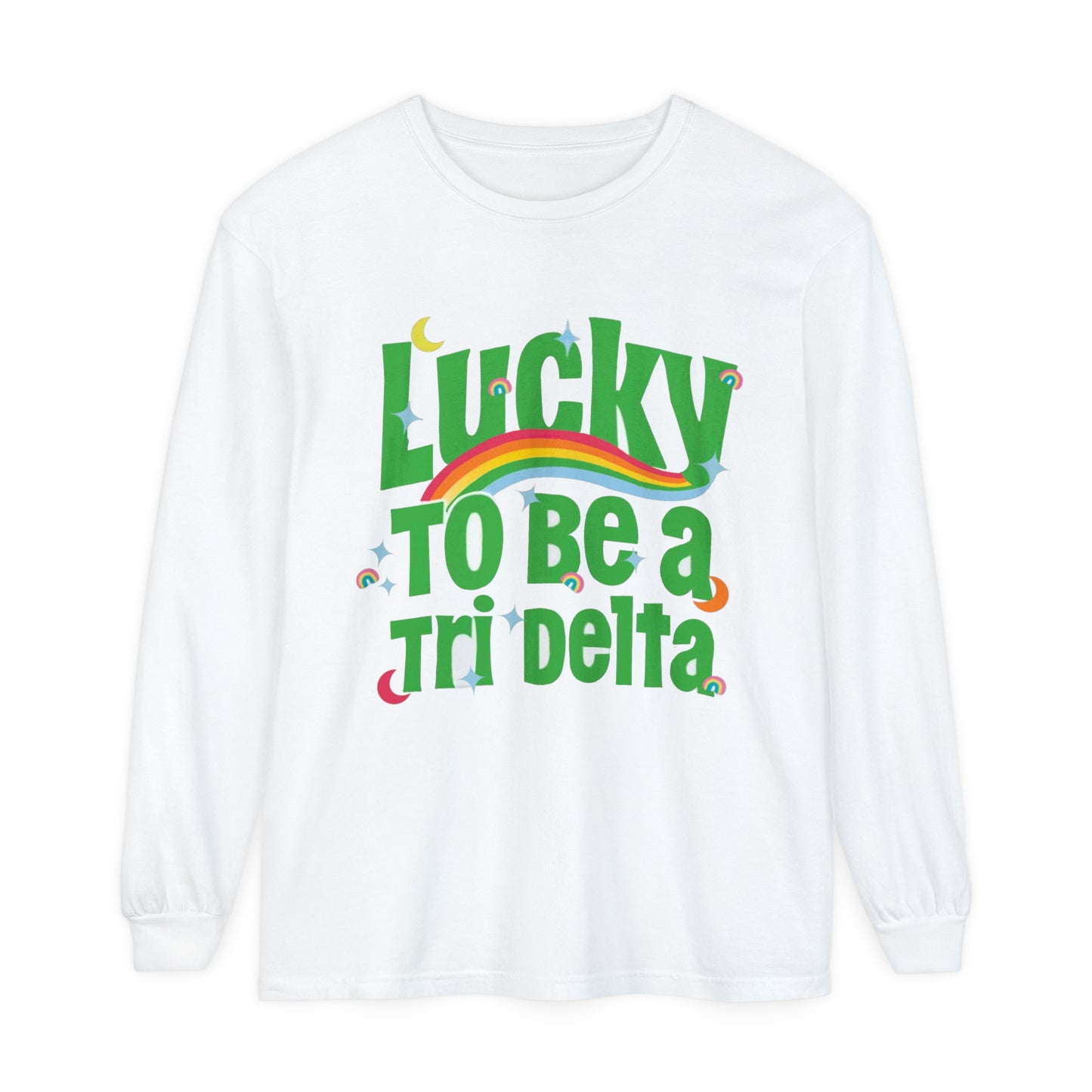 Tri Delta Lucky Long Sleeve T-Shirt