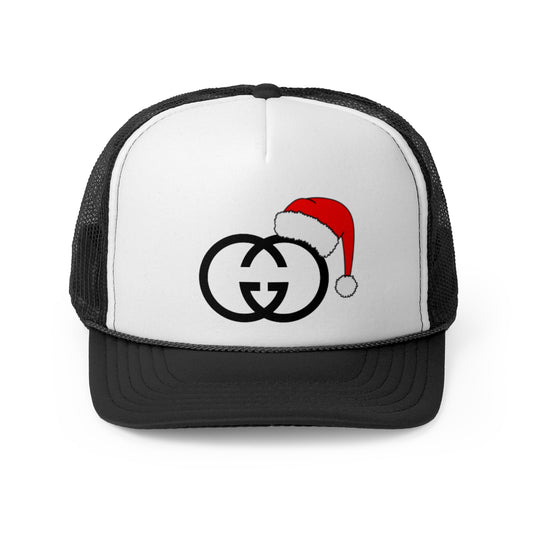 “Gucci Santa Hat,” Holiday Trucker Cap