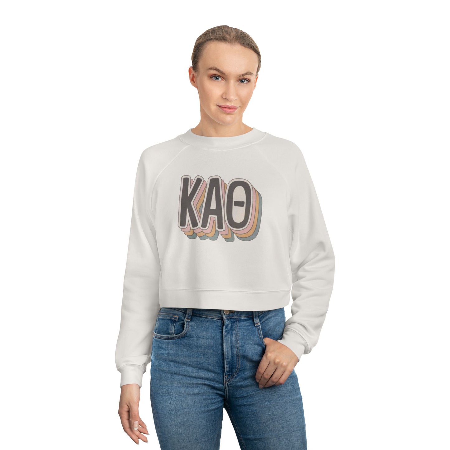 KAPPA Women's Cropped Fleece Pullover