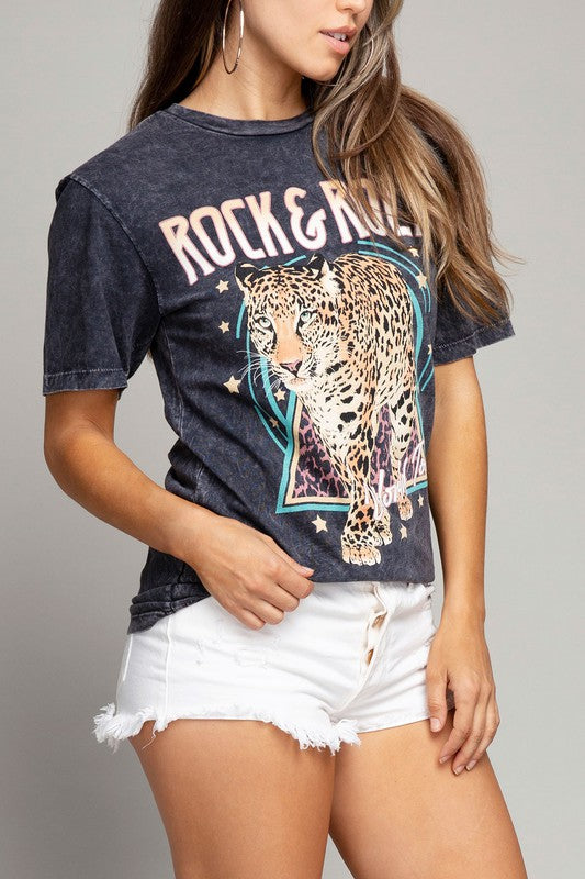 Rock & Roll World Tour Graphic Tee