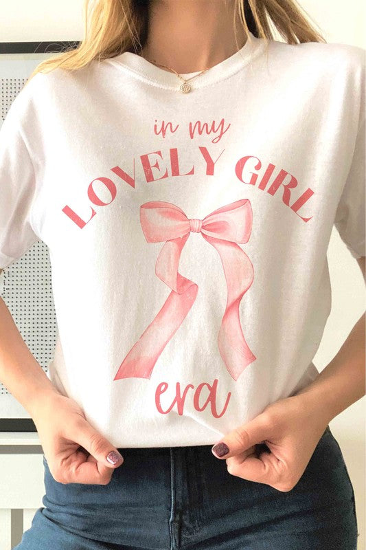 IN MY LOVELY GIRL ERA Valentine Graphic T-Shirt