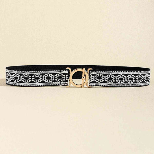 Classy & Sassy Toggle Clasp Elastic Belt