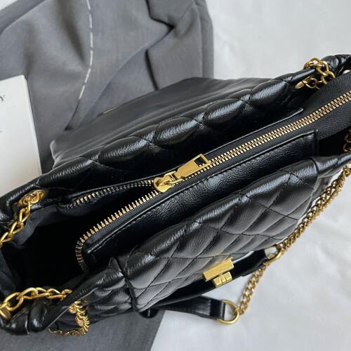 Black Beauty PU Leather Shoulder Bag